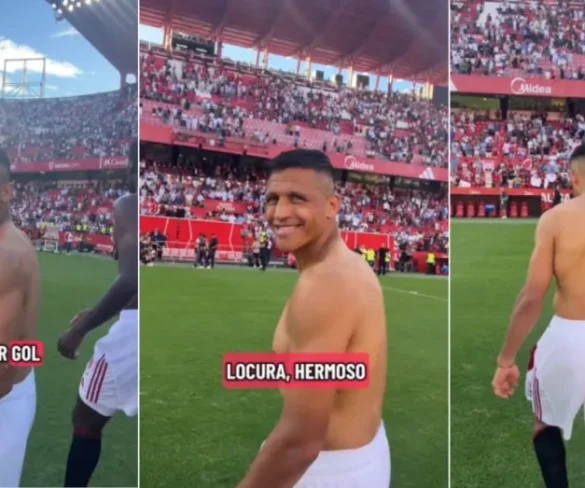Alexis Sánchez deslumbra en goleada del Sevilla sobre Barcelona y elogia a la hinchada: «Es una locura»